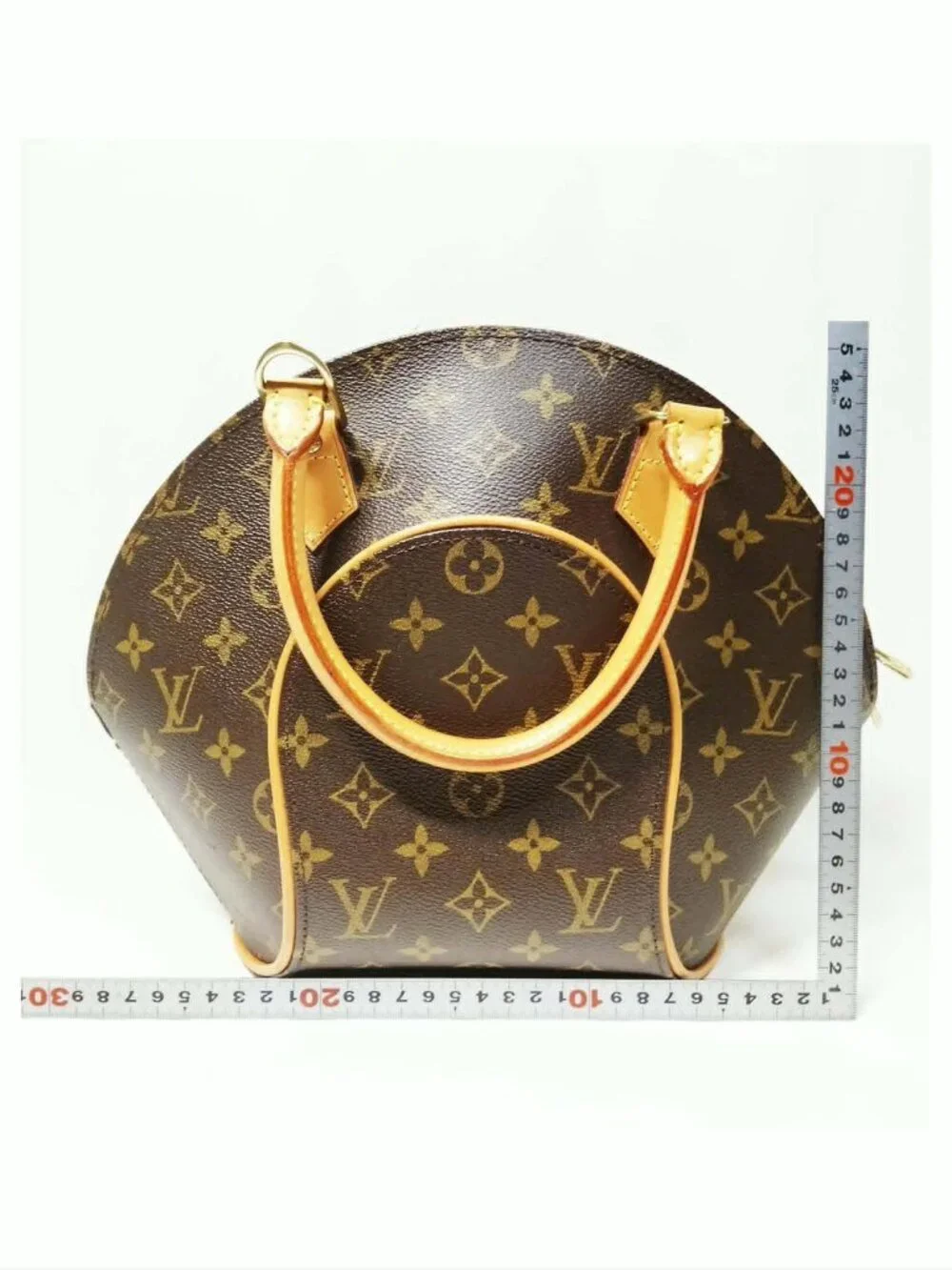 Authentic Louis Vuitton Ellipse PM Monogram Canvas Satchel Handbag Vintage LV
